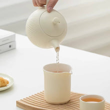 Charger l'image dans la galerie, Théière grande capacité en porcelaine – 500ml