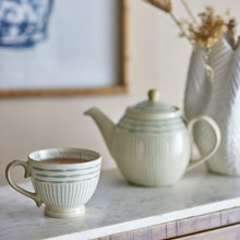 Charger l'image dans la galerie, Mug Maple bleu vert en Grès