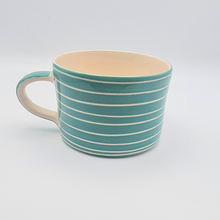 Charger l'image dans la galerie, Mug Sgrafitto - Turquoise