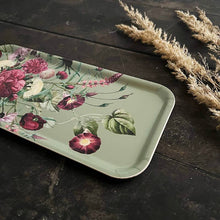 Charger l'image dans la galerie, Plateau fleuri Blossom Garden en bouleau – 32 × 15 cm
