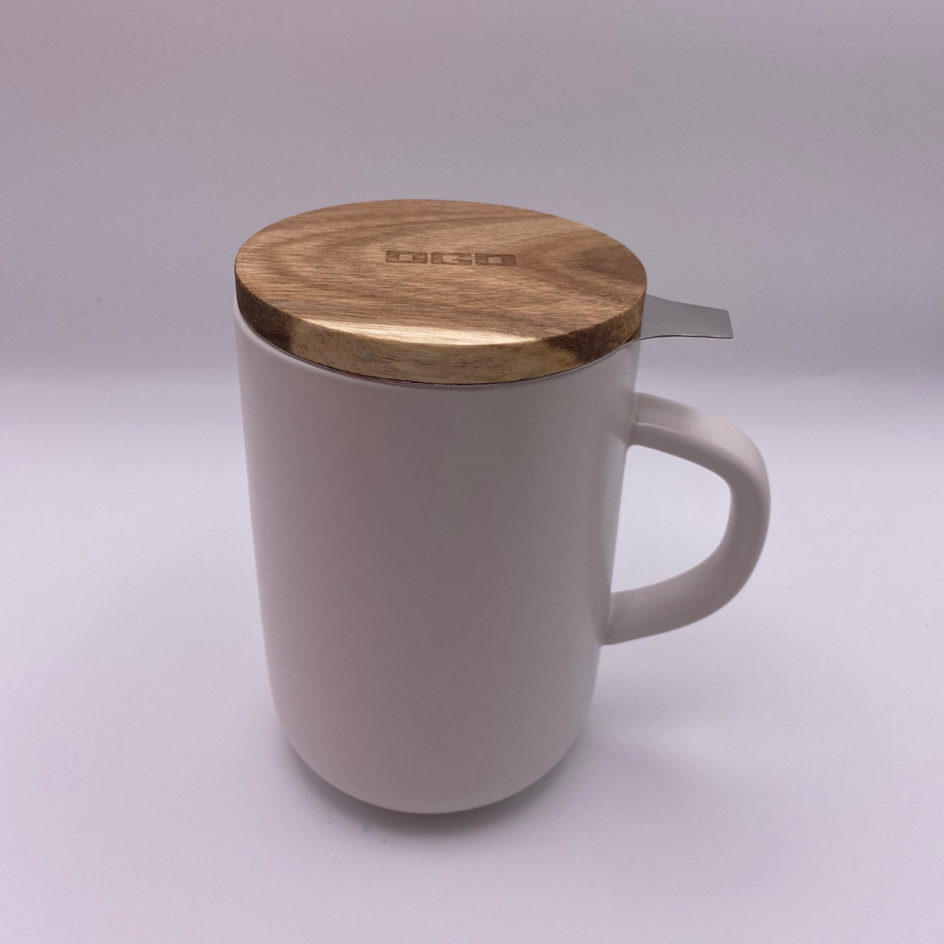 Tisanière mug Juliet en grès amande