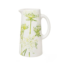 Charger l'image dans la galerie, Pichet moyen Cow Parsley – Céramique artisanale BlissHome

