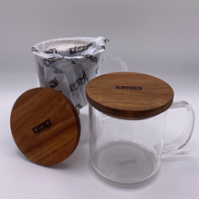 Charger l&#39;image dans la galerie, Tisanière GUSTAVE en verre 300ml
