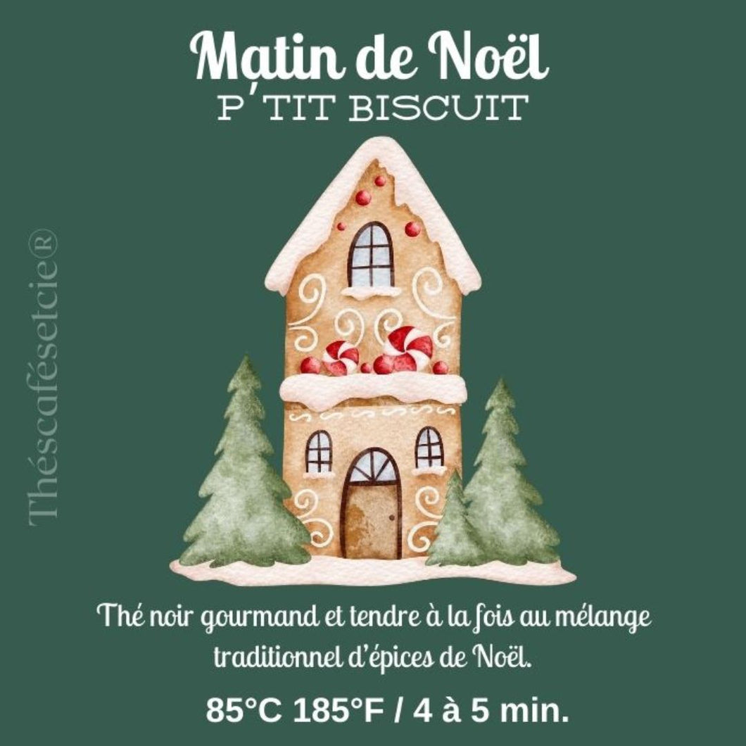 Matin de Noël P'tit biscuit - Thé noir