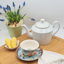 Charger l&#39;image dans la galerie, Tasse et soucoupe oiseau bleu Clayre &amp; Eef
