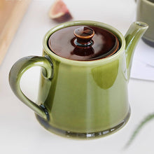 Charger l'image dans la galerie, Théière Iga-yaki Tojiki Vert | Céramique Japonaise 550ml
