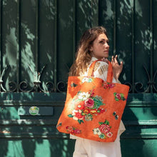 Charger l'image dans la galerie, Sac de Plage HANAMI Orange – Vent de Bohème
