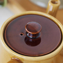 Charger l'image dans la galerie, Théière Iga-yaki Tojiki Vert | Céramique Japonaise 550ml
