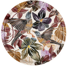 Charger l'image dans la galerie, Plateau 46 cm Blues Nature Noir – Design Suédois en Bouleau
