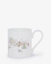 Charger l'image dans la galerie, Mug Village enneigé en porcelaine fine 275 ml | Sophie Allport
