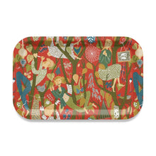 Charger l'image dans la galerie, Plateau Melodi rouge en bouleau – 27 × 20 cm
