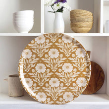 Charger l'image dans la galerie, Plateau rond en bouleau Folk ocre – mini labo
